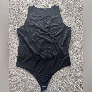 Torrid Black Lace Bodysuit